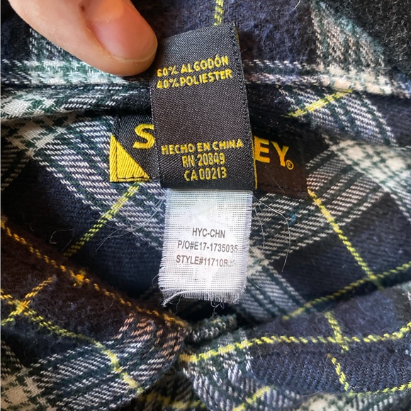 Men’s Plaid Flannel Shirt - Stanley - Picture 7 of 7
